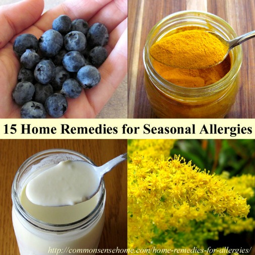 15 Home Remedies for Seasonal Allergies