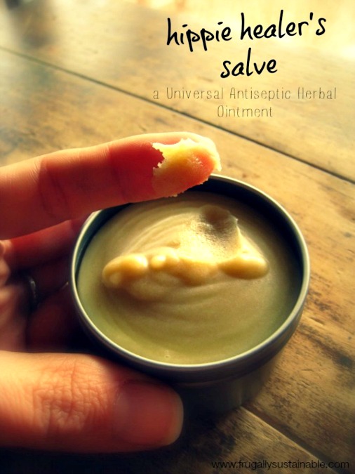 Hippie Healer’s Salve - How to Make a Universal Antiseptic Herbal Ointment