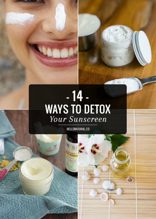 14 Ways to Detox Your Sunscreen
