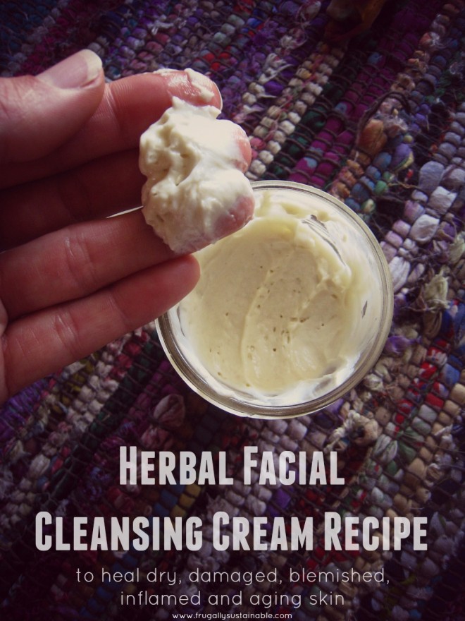 herbal facial cleansing vream