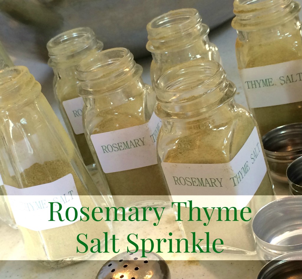 rosemary thyme salt sprinkle