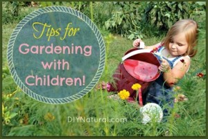 tips for gardening with kids
