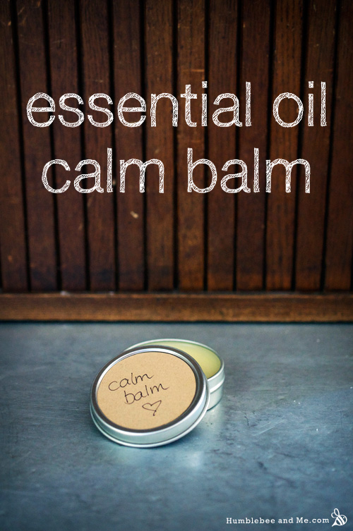 How to Make an Essential Oil Calm Balm