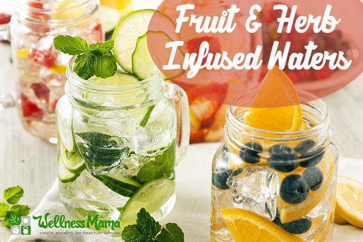 herb & fruit-infused water