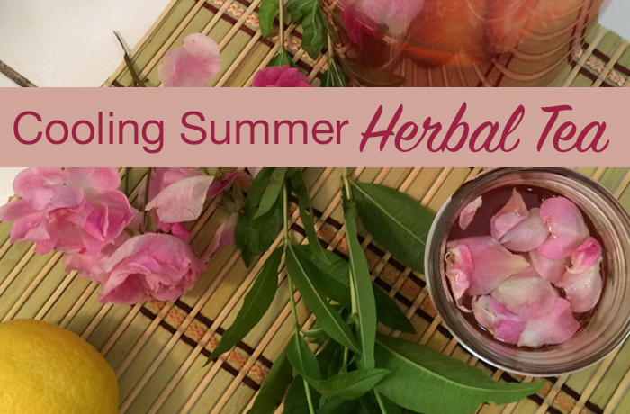 How to Make a Cooling Herbal Summer Tea