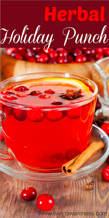 Healthy Herbal Holiday Punch 