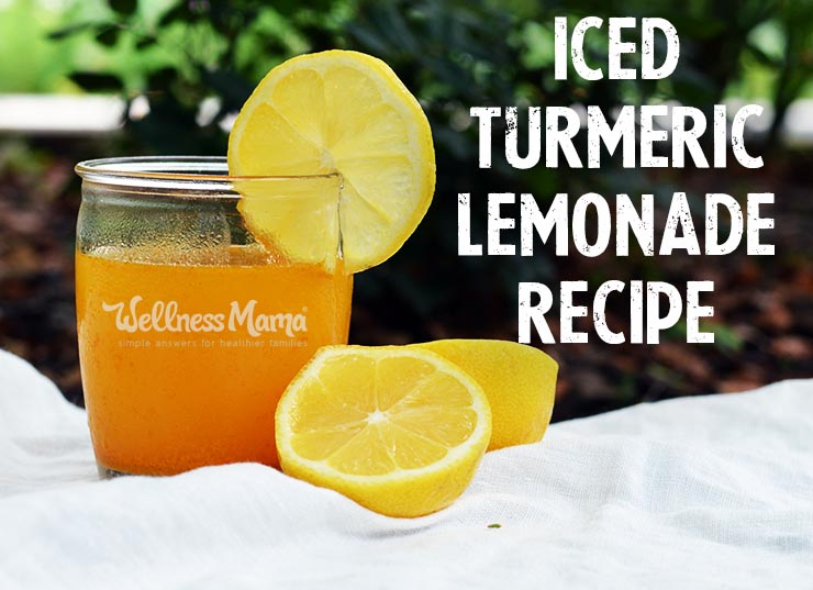 Iced Turmeric Lemonade Recipe