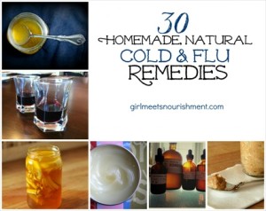 30 Homemade, Natural Cold & Flu Remedies