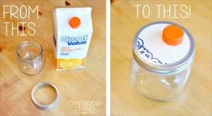 Turn A Mason Jar Into An Easy DIY Dispenser