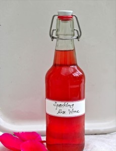 How to Make Homemade Sparkling Rose Petal Wine