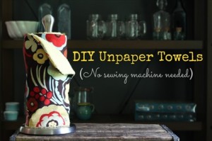 DIY Unpaper Towels (Without A Sewing Machine)