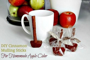 How to Make Spicy Cinnamon Mulling Sticks for Homemade Apple Cider