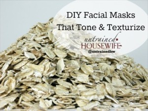 How to Make Toning and Texturizing Facial Masks