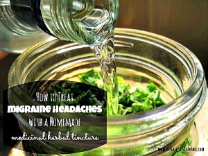 How to Treat Migraines with an Herbal Tincture at Home ~ A Recipe
