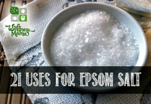 21 uses for epsom salt