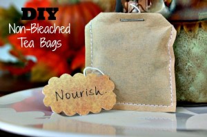 DIY Unbleached Tea Bags