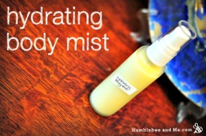 Homemade Hydrating Body Mist Recipe