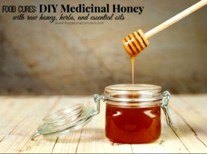 Amazing Medicinal Honey ~ with Raw Honey, Herbs, and Essential Oils