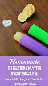 Homemade Electrolyte Popsicles Recipe