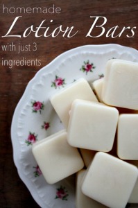 Homemade Lotion Bars – 3 Ingredients, All-Natural