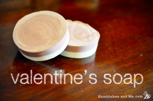 How to Make Rose & Pink Grapefruit Valentine’s Soap