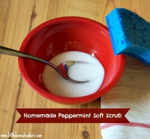 peppermint soft scrub