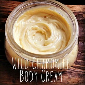 How to Make Wild Chamomile Body Cream
