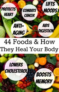 44 Amazing Foods & How They Heal Your Body