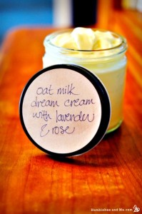 homemade oat milk cream, best lavender cream, best rose cream