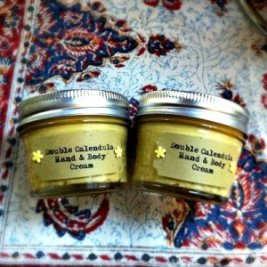 How to Make a Double Calendula Hand and Body Cream