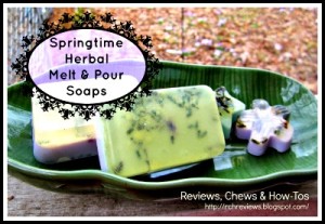 How to Make Springtime Melt & Pour Herbal Soaps (Recipes)