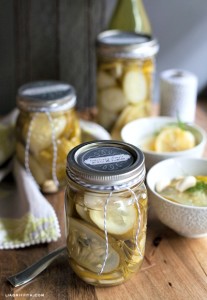 Two Recipes: Homemade Garlic Dill Pickles & Homemade Garlic Rosemary Lemon Pickles