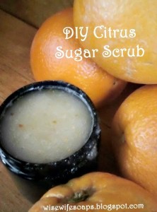 How to Make DIY Citrus Sugar Scrub