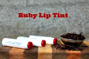How to Make Ruby Lip Tint