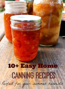 10+ Easy Home Canning Recipes