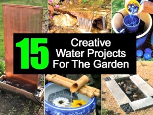 15 Creative Water Projects For The Garden