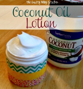 Homemade Coconut Oil Lotion Recipe