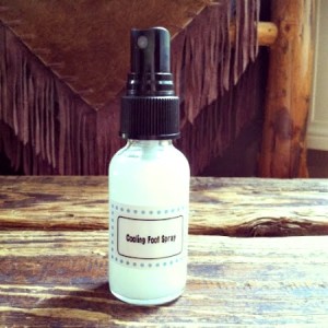 Homemade Cooling Peppermint Foot Mist