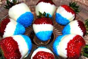 Simply Awesome 4th of July Strawberries