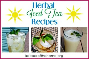 3 Herbal Iced Tea Recipes to Beat the Heat