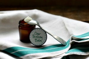 How to Make a Clear Thinking Balm for Stress & Headaches