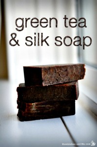 How to Make Green Tea & Silk Soap