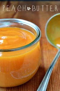 How to Make Homemade Peach Butter