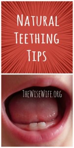 Natural Teething Tips