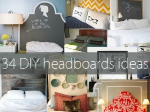 34 DIY Headboard Ideas