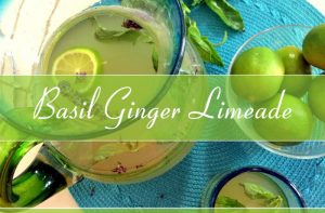 Basil Ginger Limeade Recipe